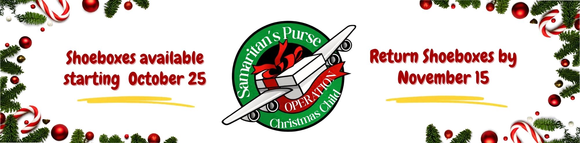 Samaritans Purse Dropoff 2026